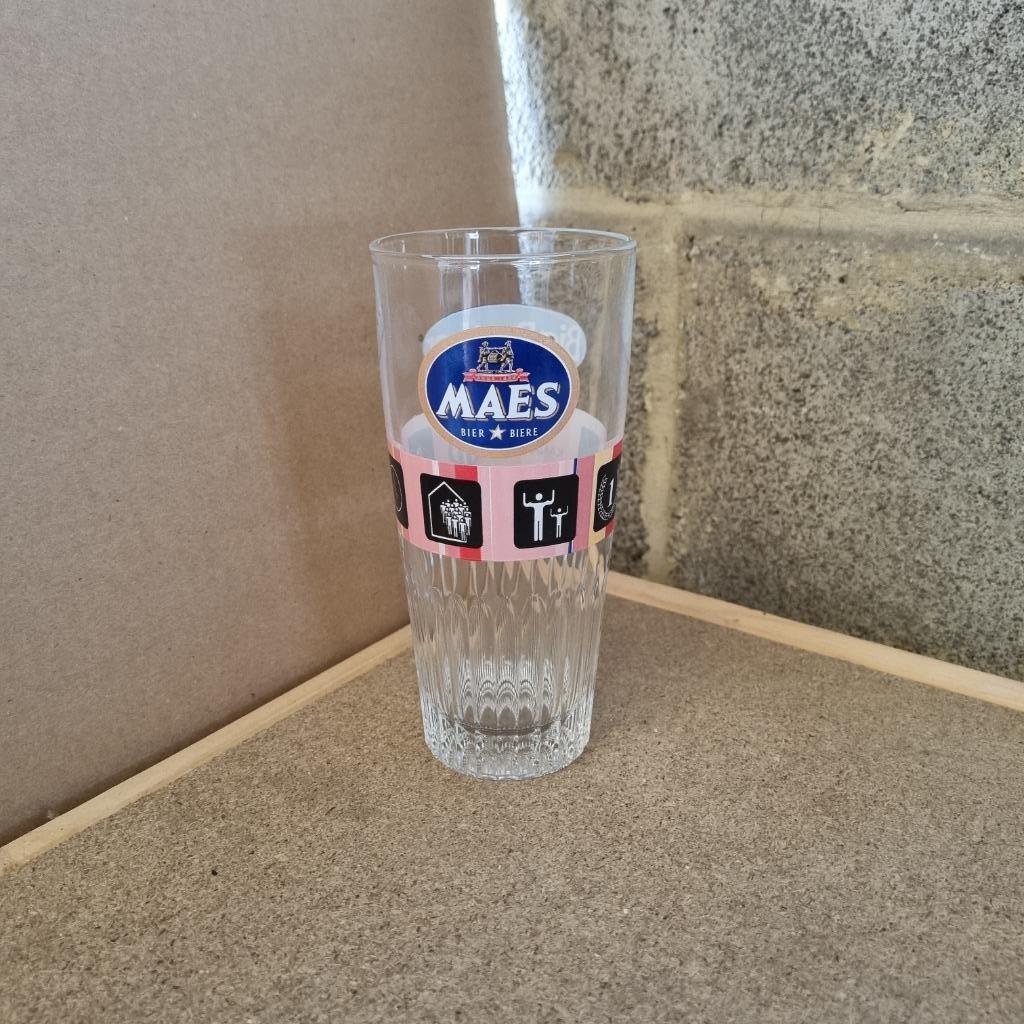 Verre Maes Big Brother, Enlèvement ou Envoi, Utilisé, Verre ou Verres, Autres marques