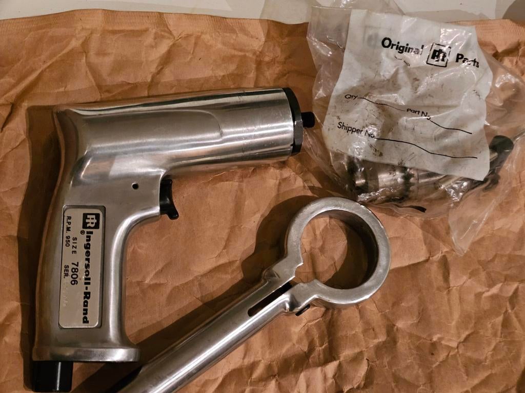 INGERSOLL RAND Pneumatische boor- en schroevendraaier, Doe-het-zelf en Bouw, Gereedschap | Boormachines, Ophalen of Verzenden