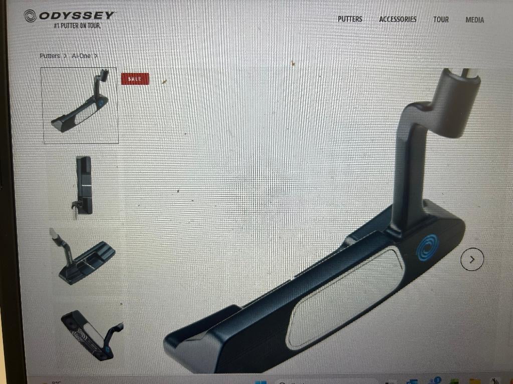 golf putter odyssey ai-one, Sport en Fitness, Golf, Ophalen, Gebruikt, Club, Overige merken