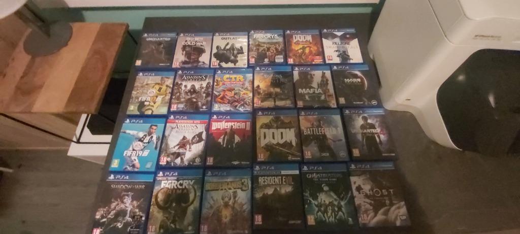 PS4 spellen, Ophalen