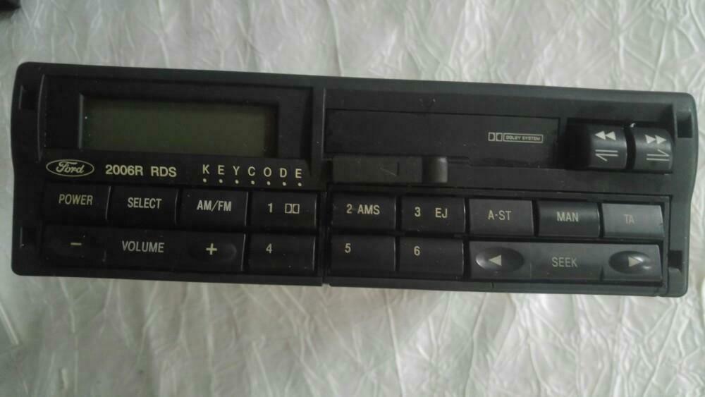 Vintage auto radio 2006R RDS ford sierra 1992, Enlèvement ou Envoi, Utilisé