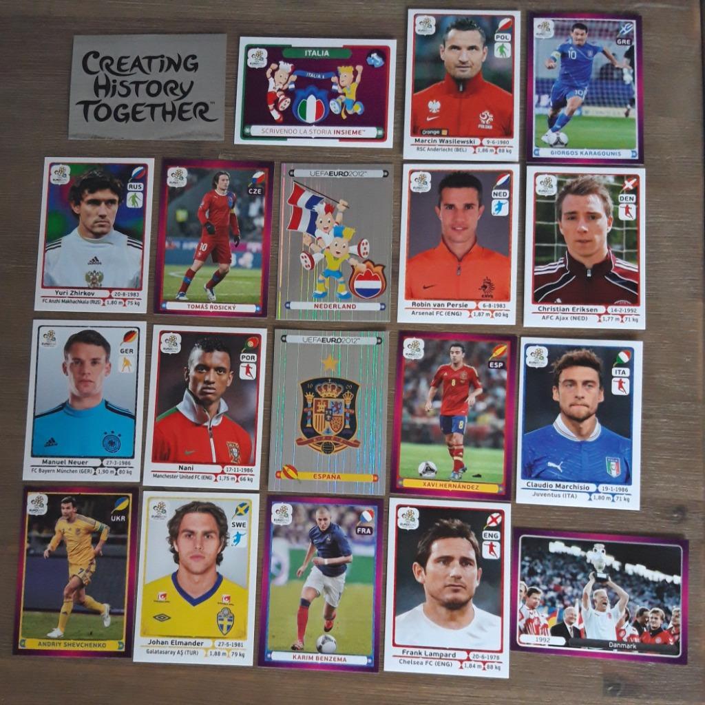 Panini EURO 2012 stickers, Collections, Articles de Sport & Football, Enlèvement ou Envoi, Neuf, Affiche, Image ou Autocollant