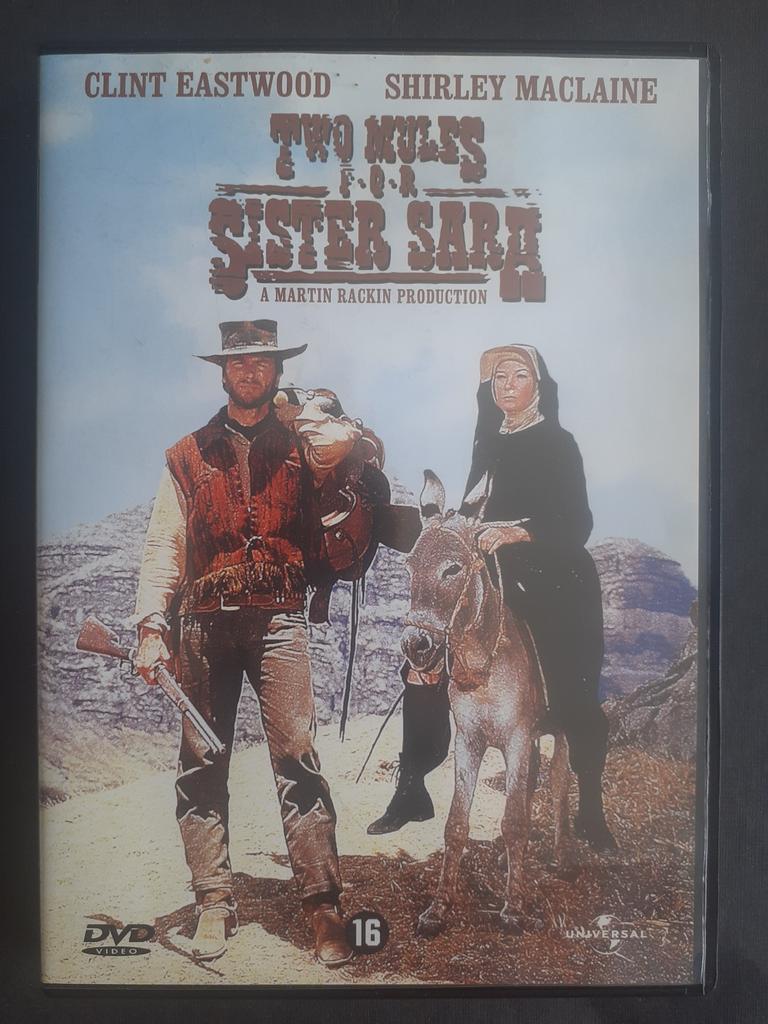 Two mules for sister Sara (1969) - Clint Eastwood,, Enlèvement ou Envoi, 1960 à 1980, Comme neuf, Autres genres