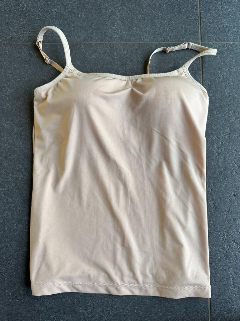 Huidskleurig Topje met ingenaaide BH maat S, Overige kleuren, Zeeman, Ophalen of Verzenden, Zo goed als nieuw