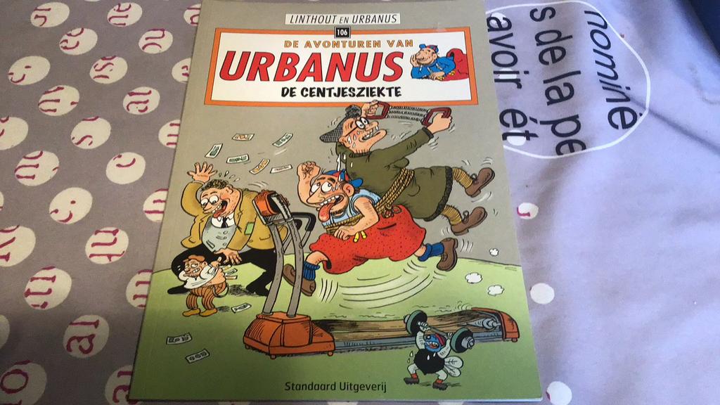 Urbanus - De centjesziekte, Ophalen of Verzenden, Zo goed als nieuw, Urbanus; Willy Linthout
