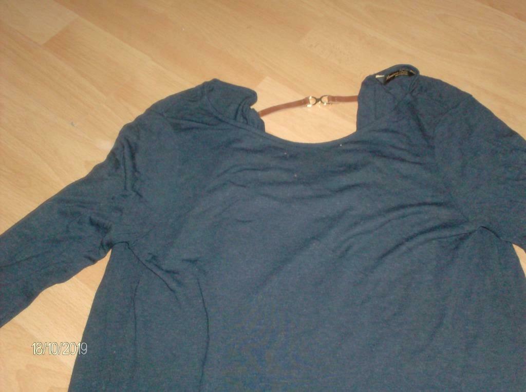 TRUI BLAUW MERK MASSIMO DUTTI – MAAT XS, Kleding | Dames, Ophalen of Verzenden, Gedragen, Maat 34 (XS) of kleiner, Blauw