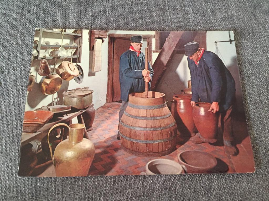 oude postkaart domein Bokrijk, Verzamelen, Ophalen of Verzenden, 1960 tot 1980, Ongelopen, Limburg