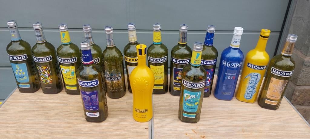 Collection de bouteilles ricard vide, Enlèvement