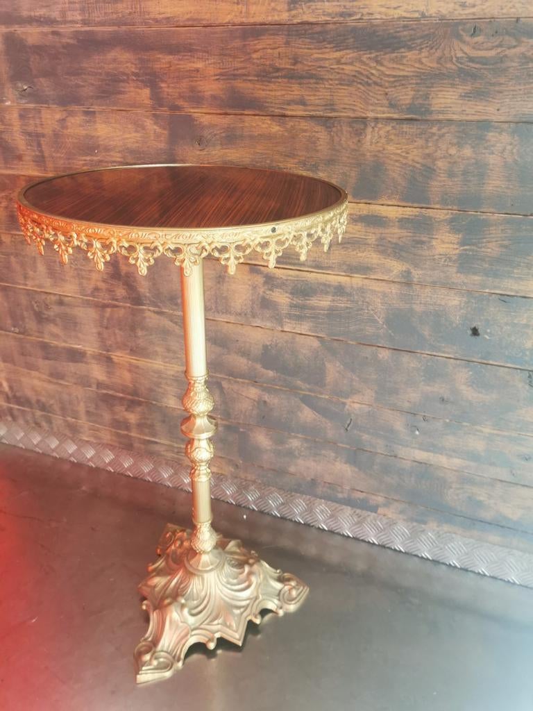 Vintage wijntafel / bijzettafel jaren 60, Ophalen