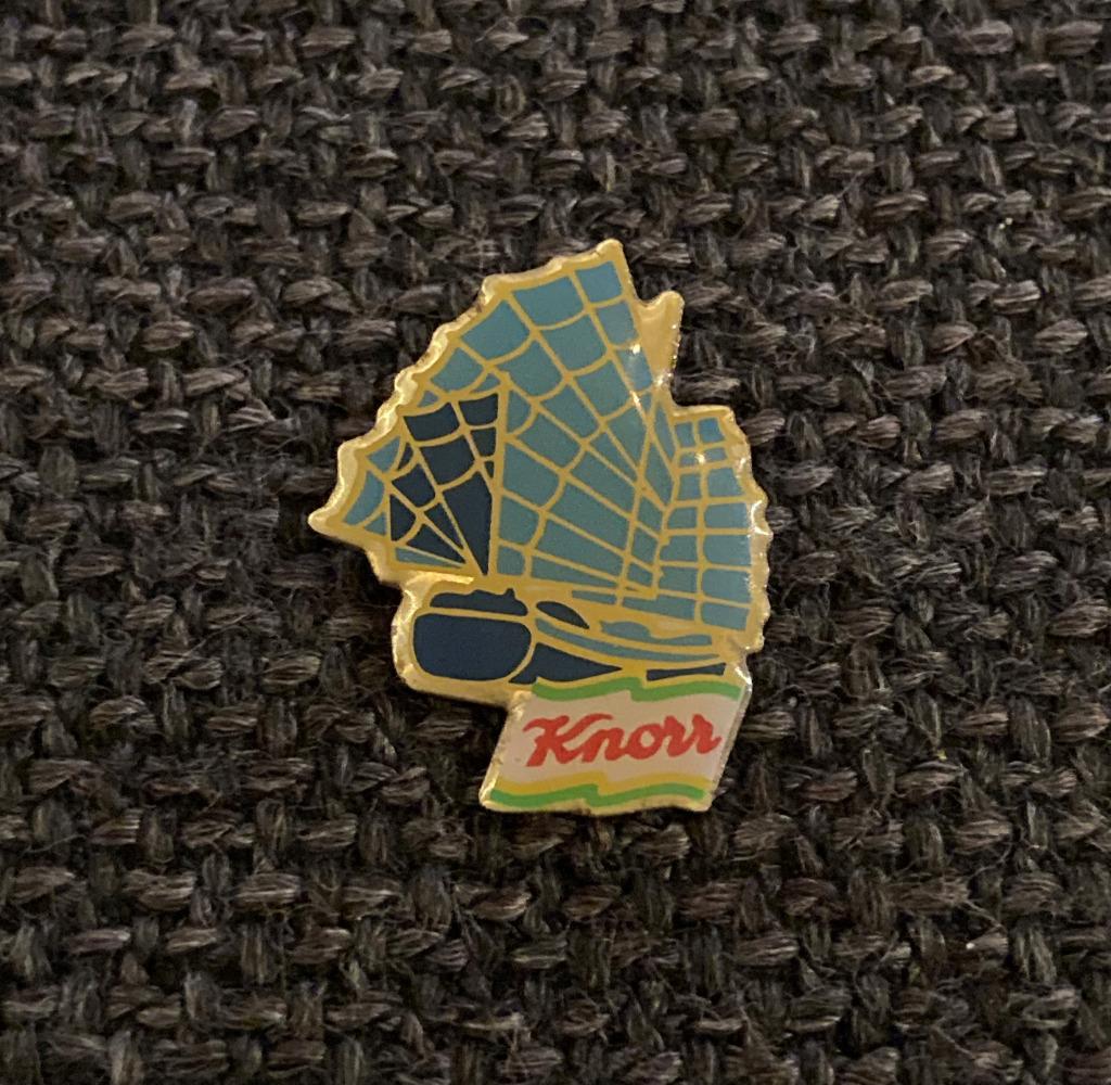 PIN - KNORR - UNILEVER - SOEP - BOUILLON - SOUPE, Envoi, Utilisé, Marque, Insigne ou Pin's