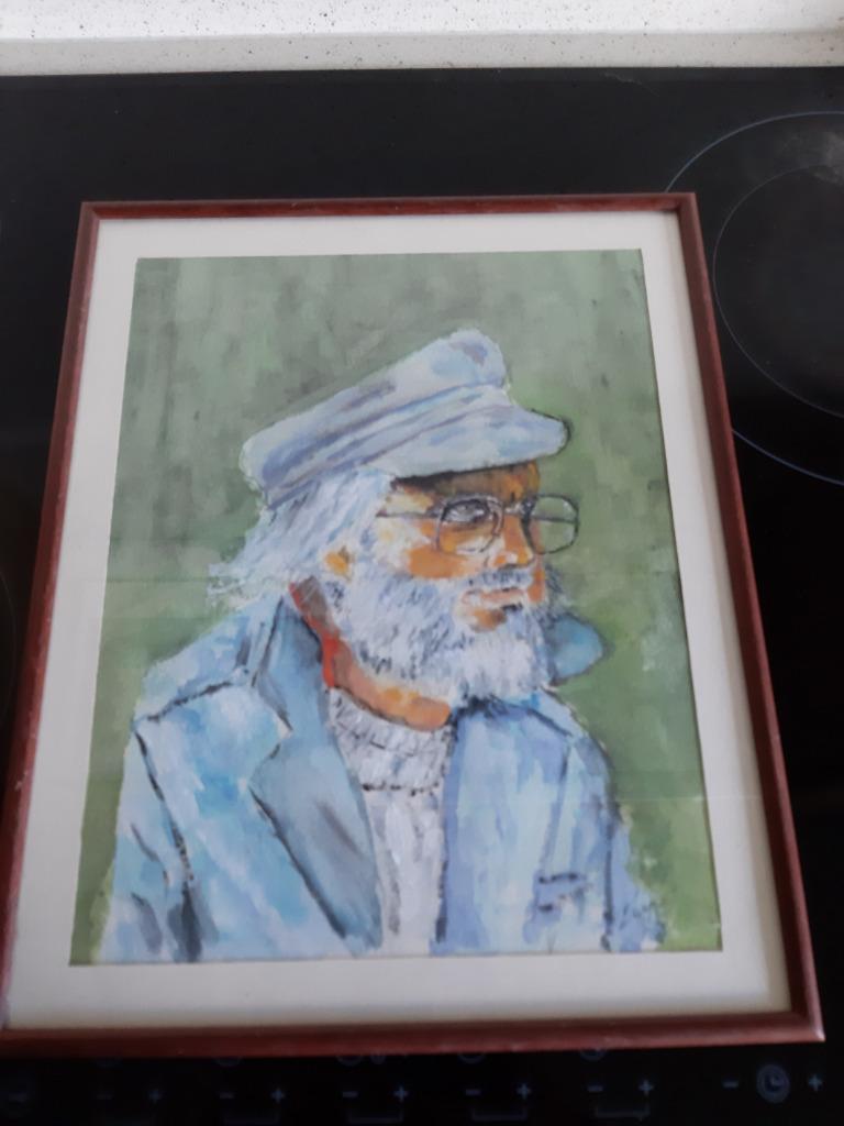 Mooi schilderij - Zeeman gesigneerd 'Léon' ? (29,5 x 36,5 cm, Antiek en Kunst, Kunst | Schilderijen | Modern, Ophalen of Verzenden