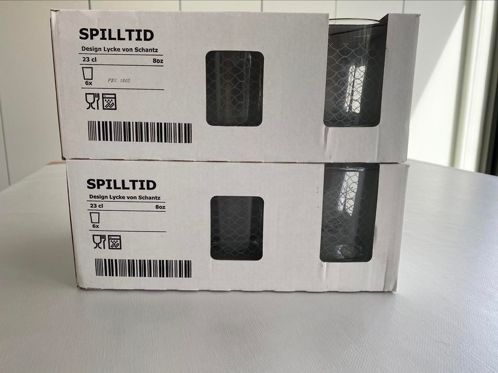 Glazen Ikea 6 stuks, Verzamelen, Ophalen of Verzenden, Nieuw