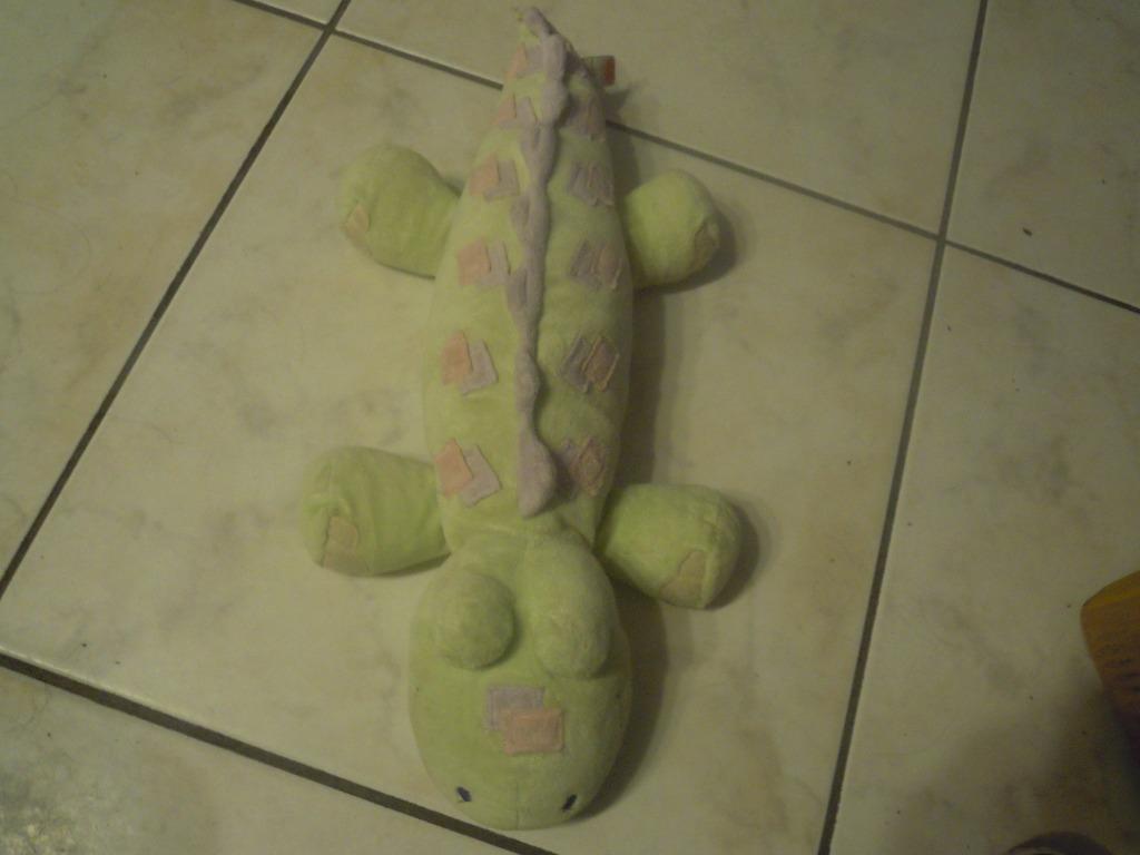 knuffel keel toys krokodil (doos jan2023), Ophalen of Verzenden, Gebruikt