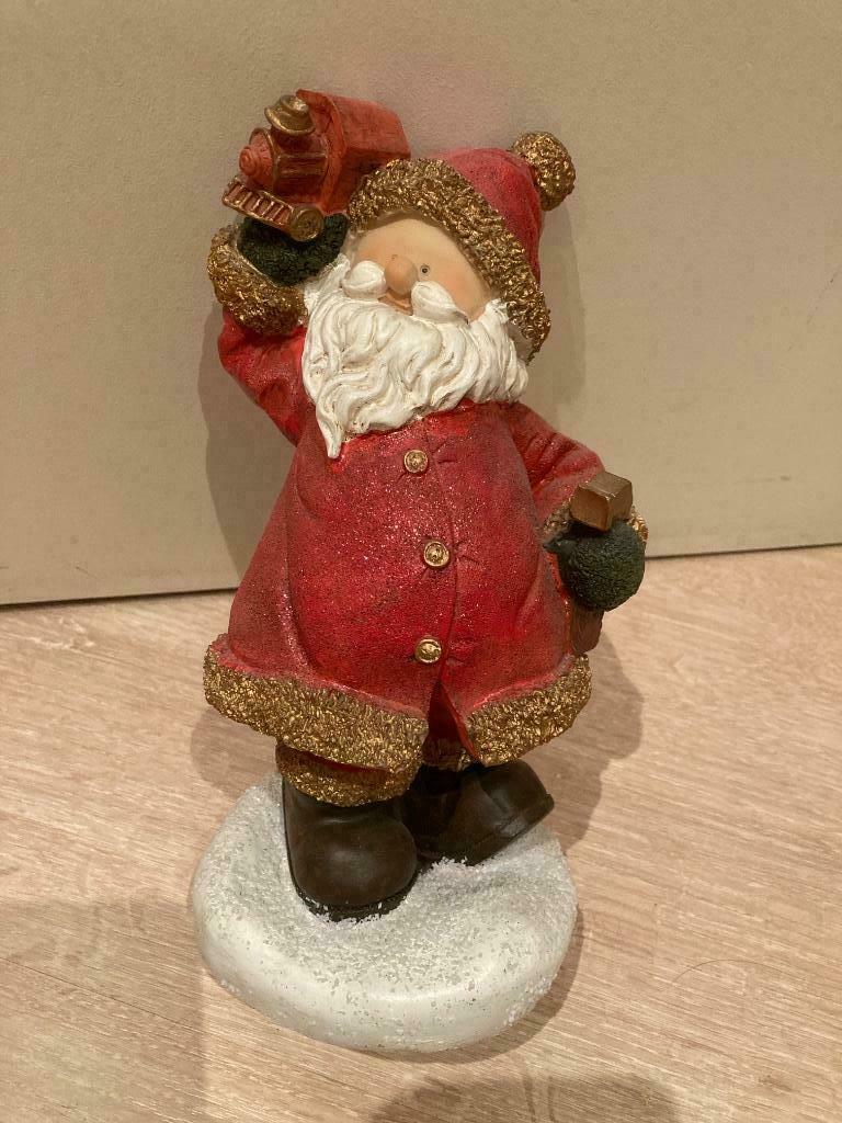 Kerstman spaarpot in prima staat 23cm hoog, Huis en Inrichting, Ophalen of Verzenden, Zo goed als nieuw
