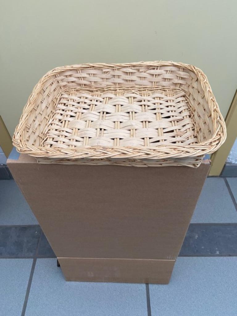 2 stuks rieten manden, Ophalen, Mand, Nieuw, Riet