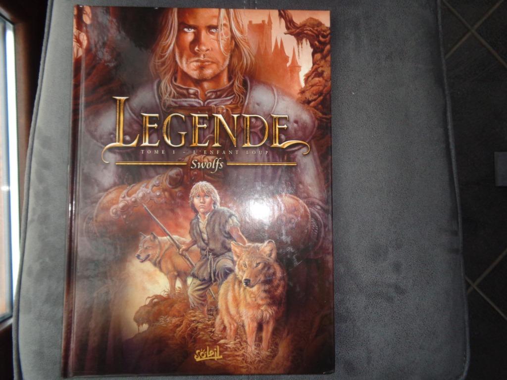 BD "Légende" N 1 de Swolfs EO 2003, Enlèvement