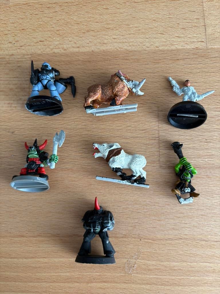 Warhammer - allerlei, Hobby en Vrije tijd, Met verf, Gebruikt, Figuurtje(s), Warhammer