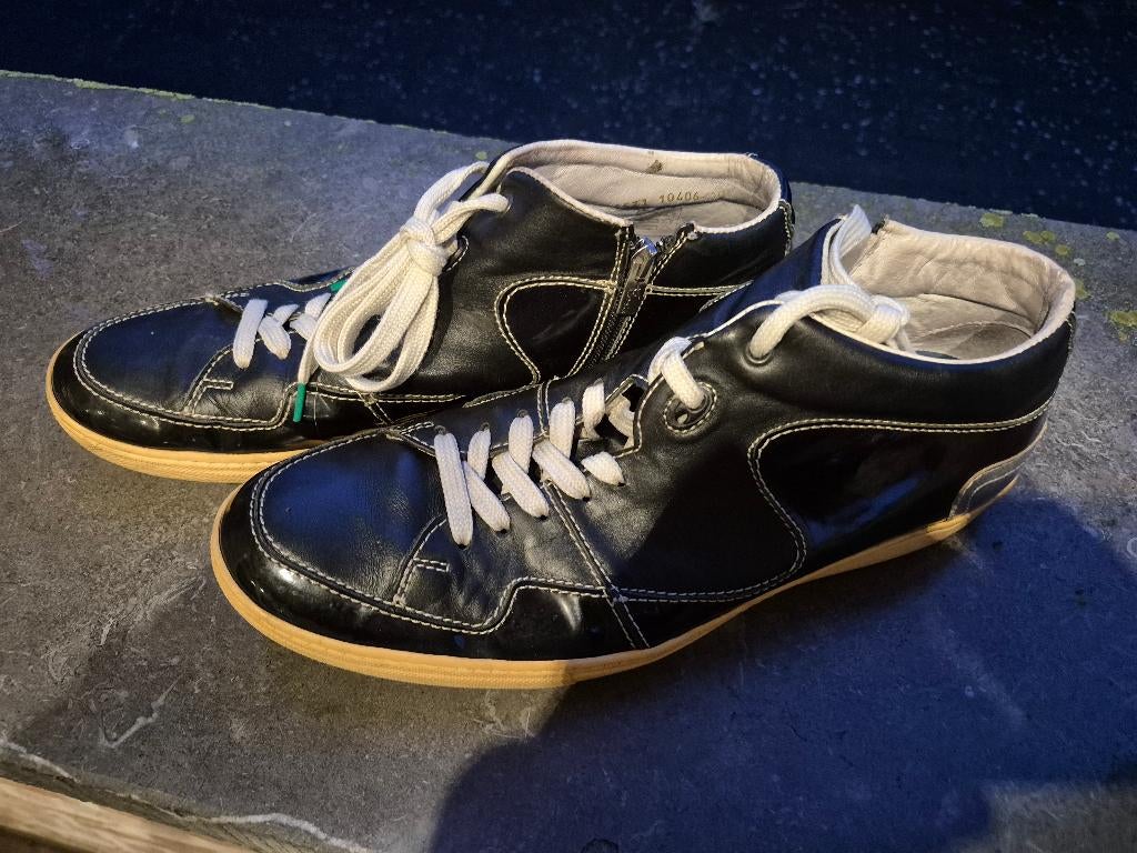 Schoenen Floris van Bommel maat 44, Ophalen, Zwart, Floris van Bommel, Gedragen