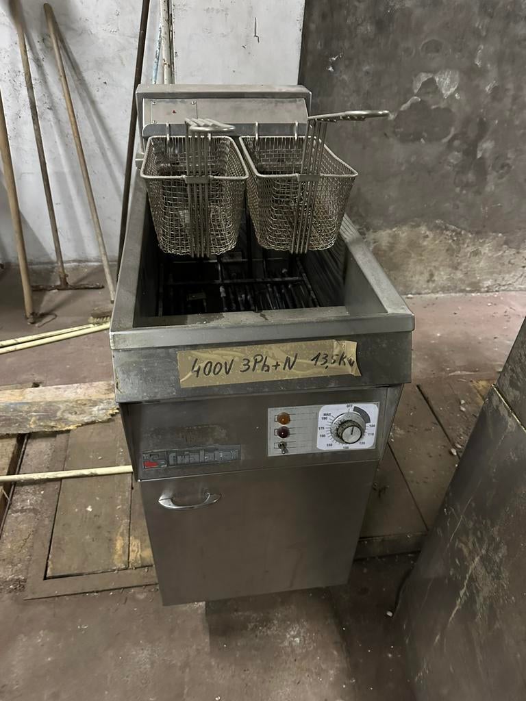 Friteuse Pitco électrique, Enlèvement