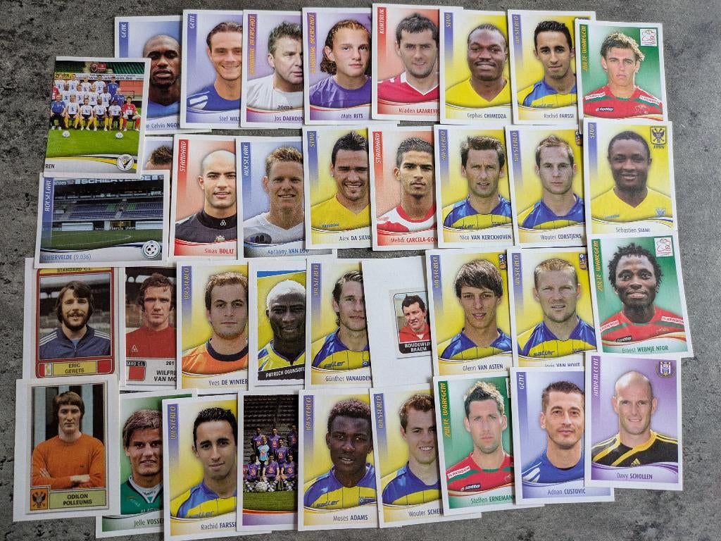 36 autocollants de football rares PANINI FOOTBALL 2010, Hobby & Loisirs créatifs, Autocollants & Images, Neuf, Envoi