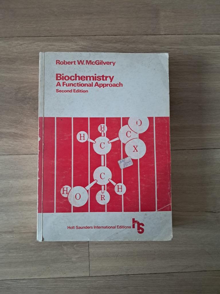 biochemistry a functional approach second edition 1979, Boeken, Ophalen of Verzenden, Gelezen