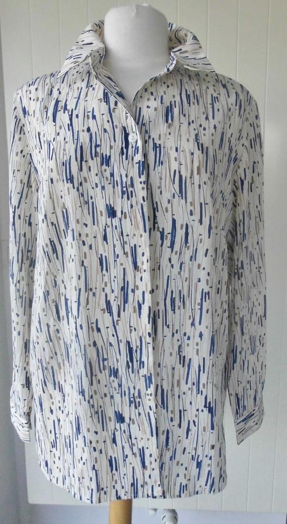 NIEUW Blouse „DAMART” Maat: L, Blauw, Maat 42/44 (L), Nieuw, Ophalen of Verzenden