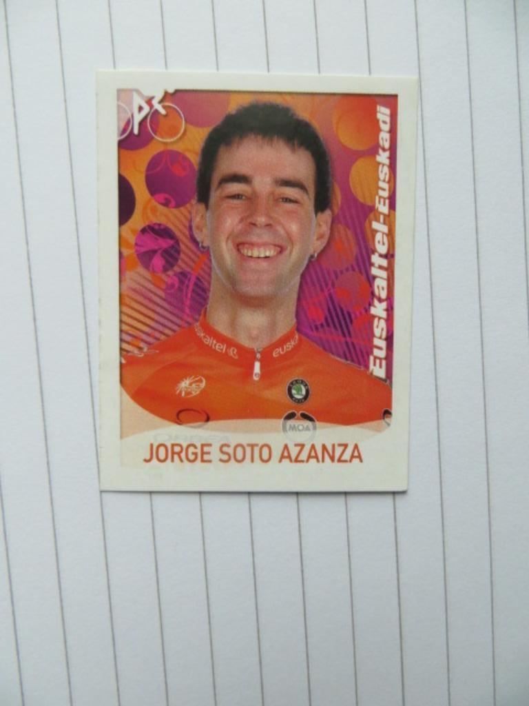 Sticker Sprint 09 : Jorge Soto Azanza - Panini, Verzamelen, Ophalen of Verzenden, Nieuw, Sport