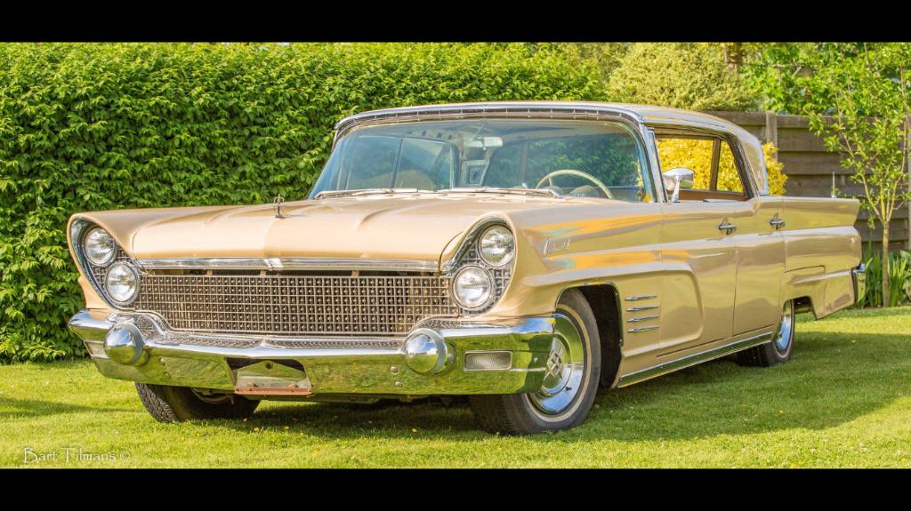 Lincoln Continental, Auto's, Oldtimers, Particulier, Lincoln, Benzine, 4 deurs, Automaat, Beige, Beige, Leder, Achterwielaandrijving