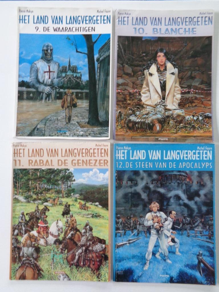 Het land van Langvergeten - album 9/10/11/12 (1e drukken), Boeken, Ophalen of Verzenden
