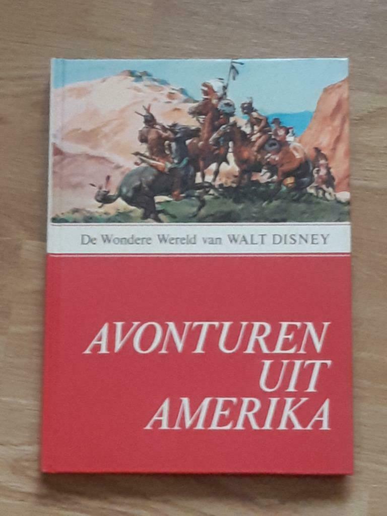 boek "De wondere wereld van Disney"-Avonturen uit Amerika, Enlèvement, Neuf