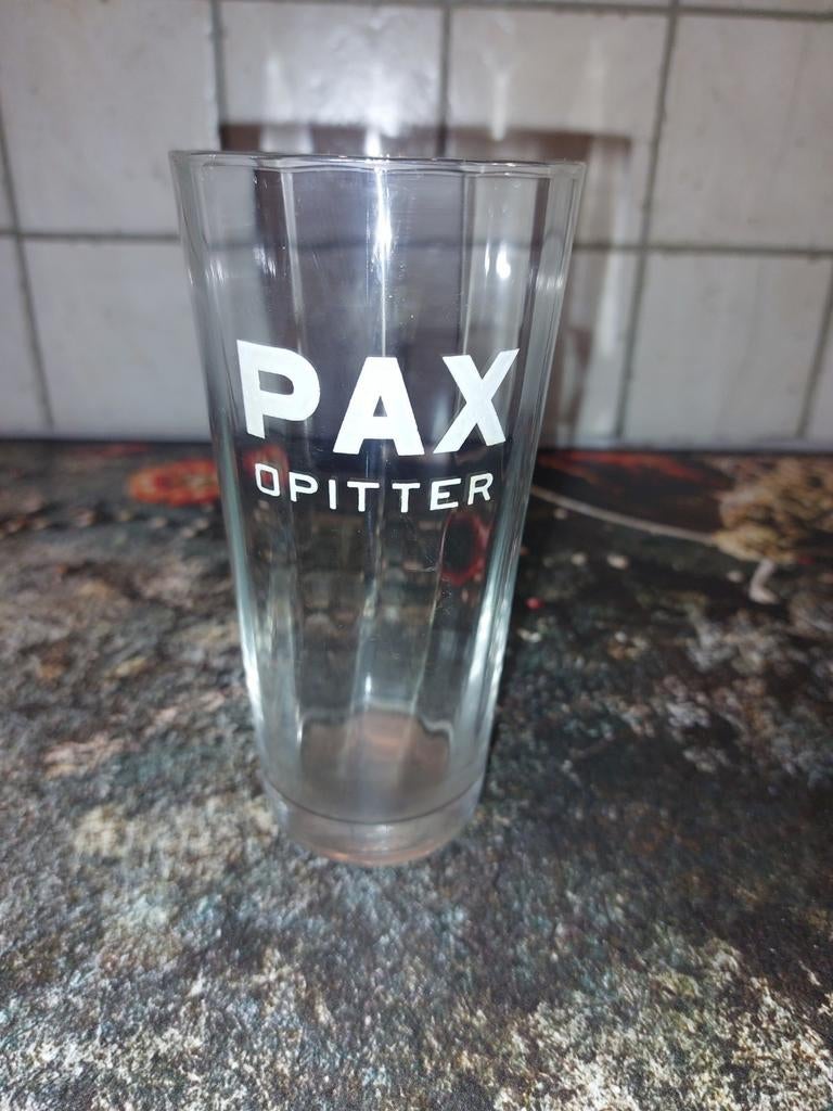 Pax Lager, ancienne brasserie de verres à bière Sint Jozef, Enlèvement ou Envoi, Comme neuf, Verre à bière