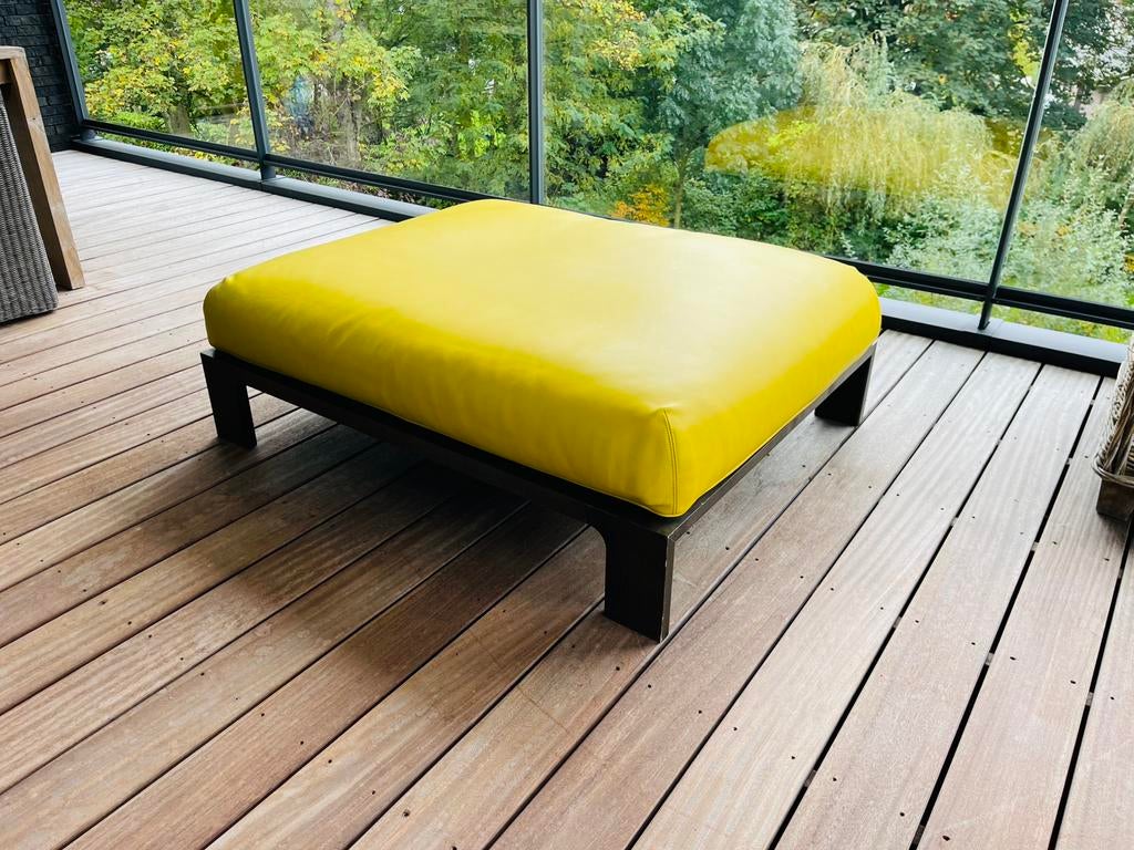 Poef / voetenbank / zitbank - Italiaans design - Moroso, Enlèvement, Comme neuf