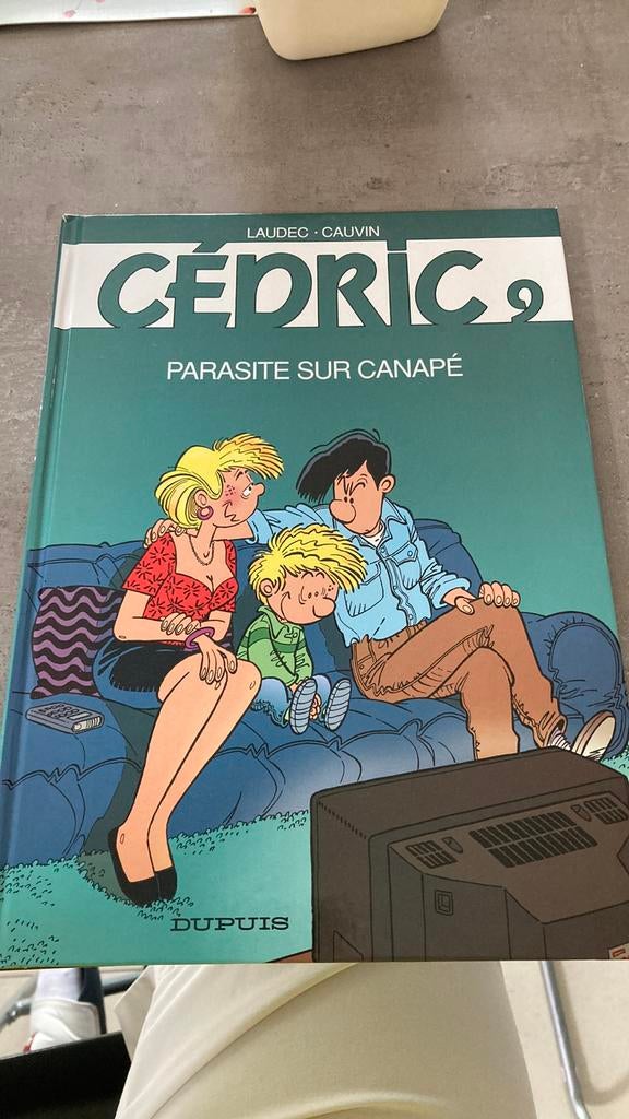 BD Cédric n*9 Parasite sur canapé., Neuf, Dupuis