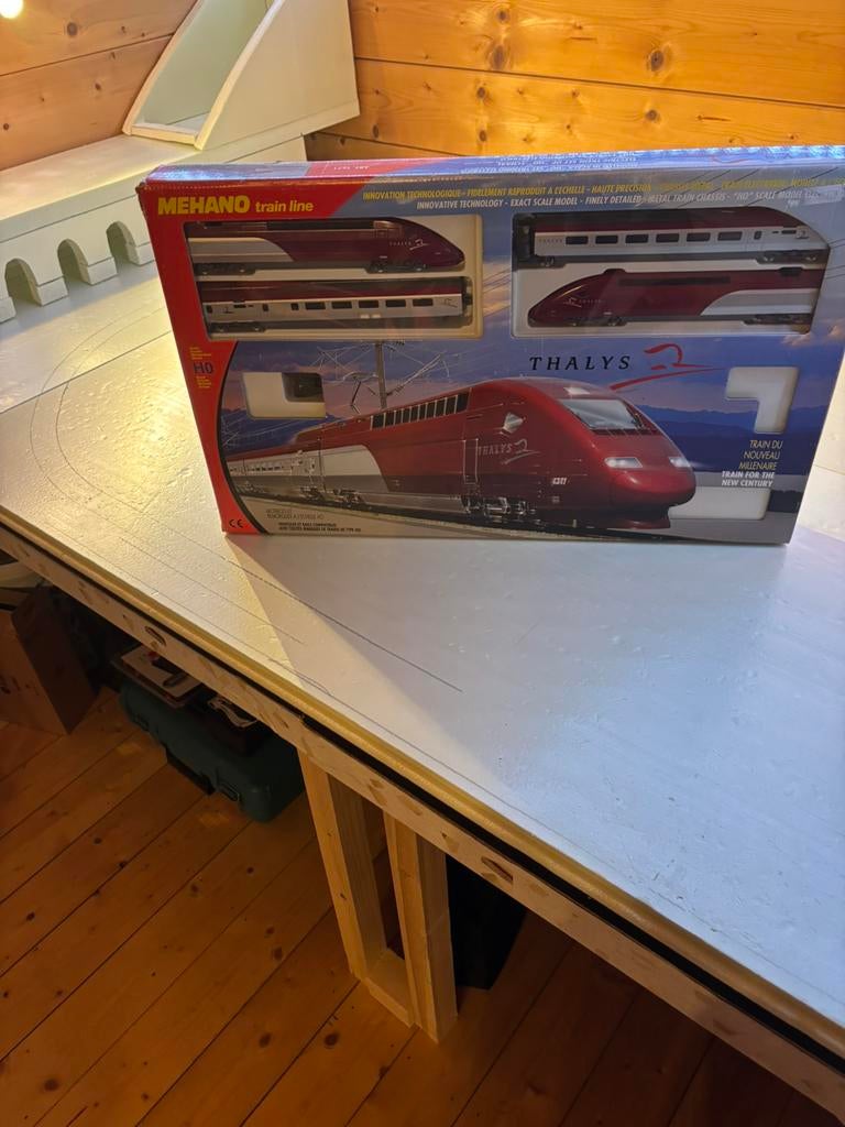 Modelbouw, Hobby en Vrije tijd, Treinset, Gelijkstroom, Zo goed als nieuw, Analoog