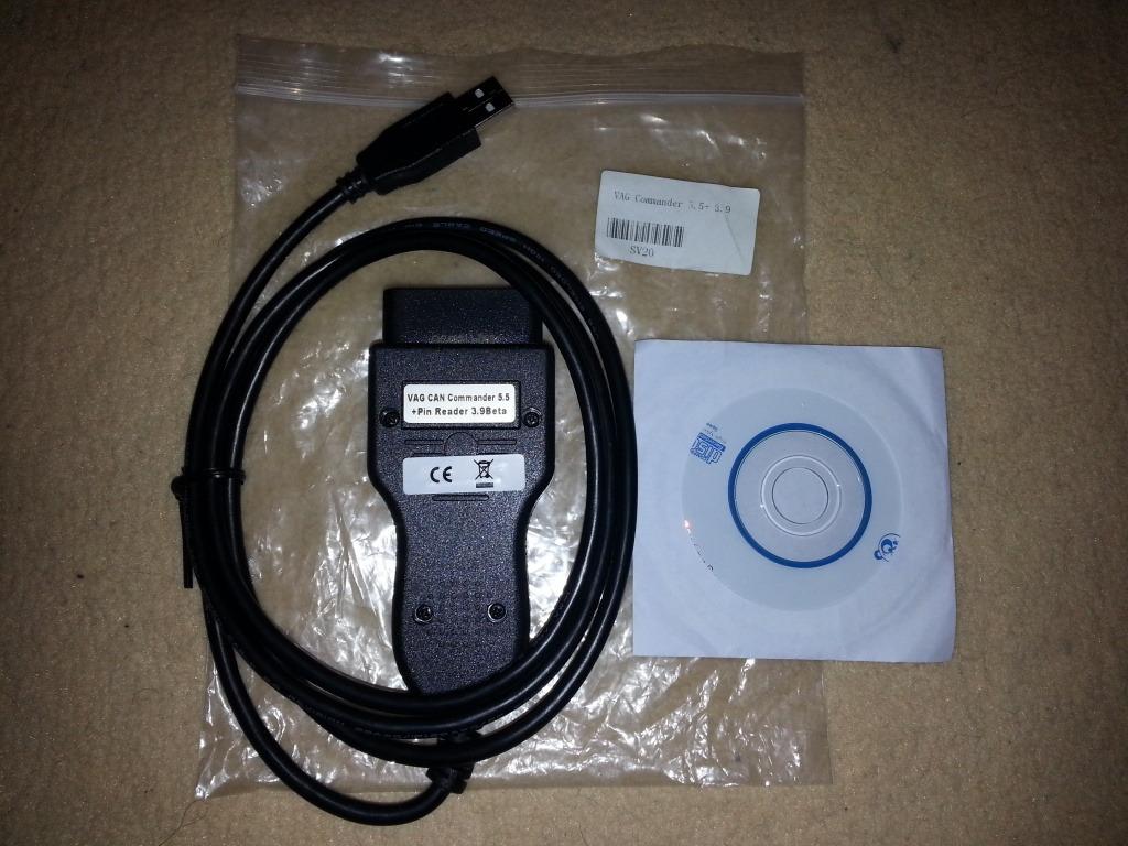 Outil de correction IMMO KM VAG K-CAN 5.5 + lecteur PIN, Enlèvement ou Envoi