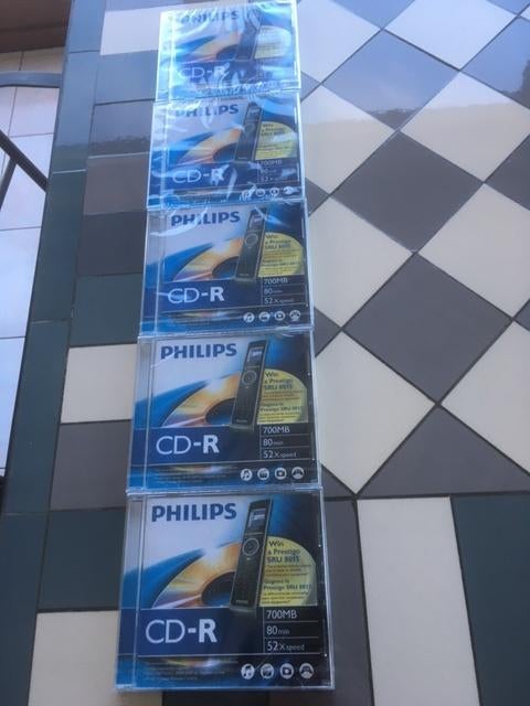 Pak van 5 cd-r's (700 MB), Ophalen of Verzenden, Nieuw, Cd, Philips
