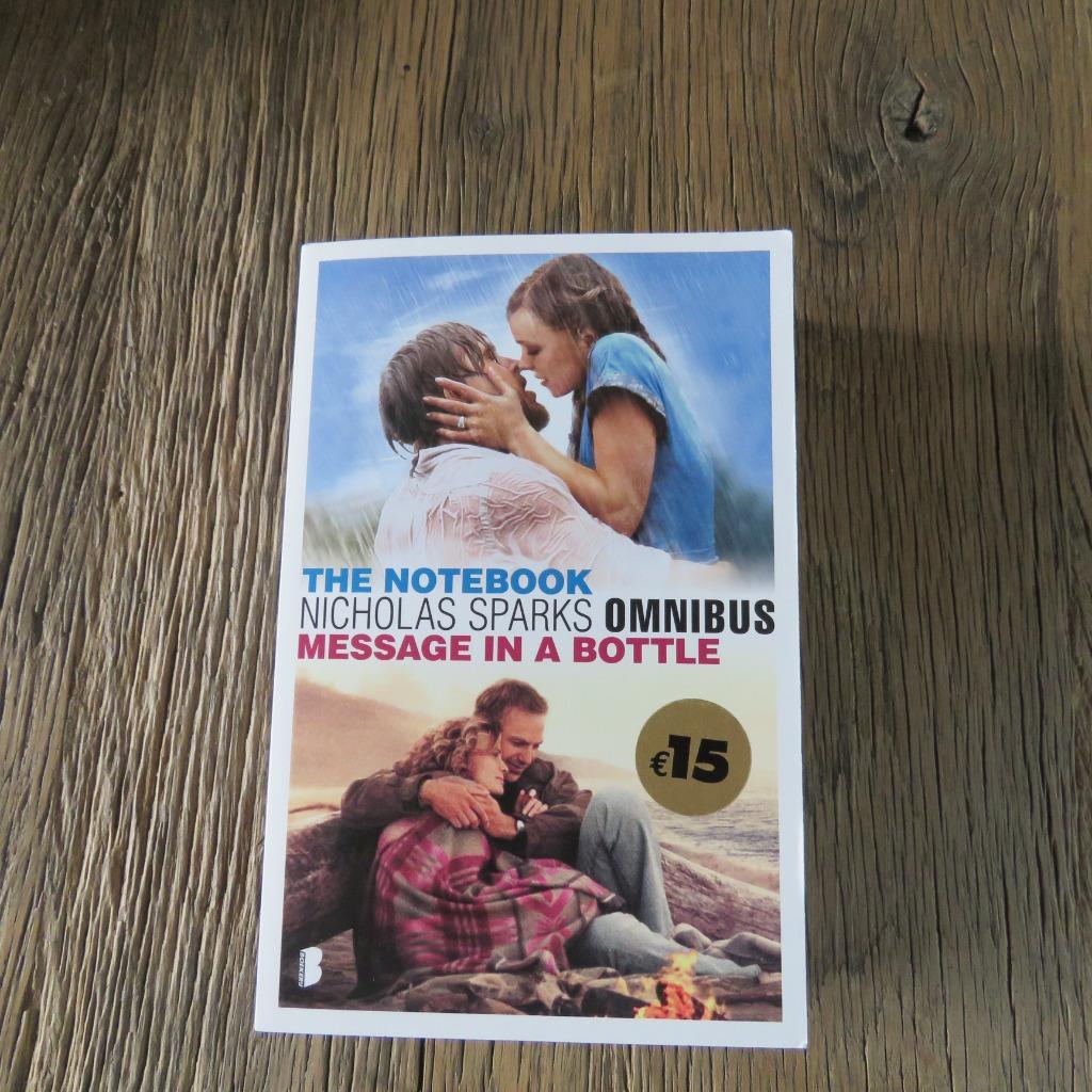 Nicholas Sparks Omnibus The Notebook Message in a bottle NL, Ophalen of Verzenden