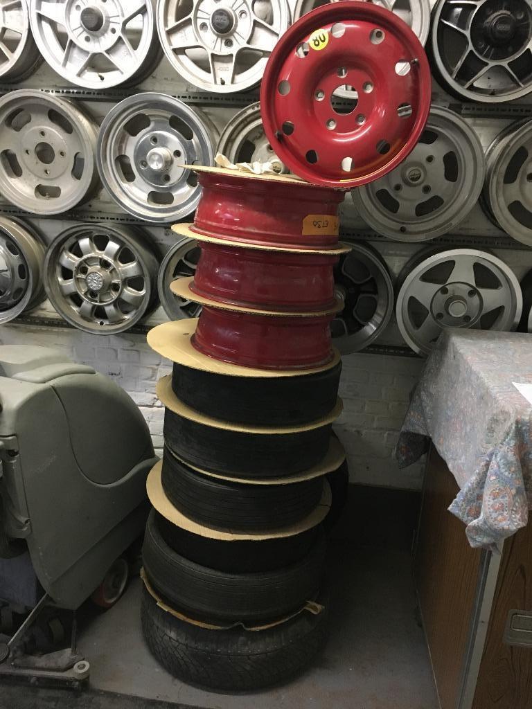 velgen ruil porsche of kever 4x130 5x130, Enlèvement ou Envoi, Comme neuf