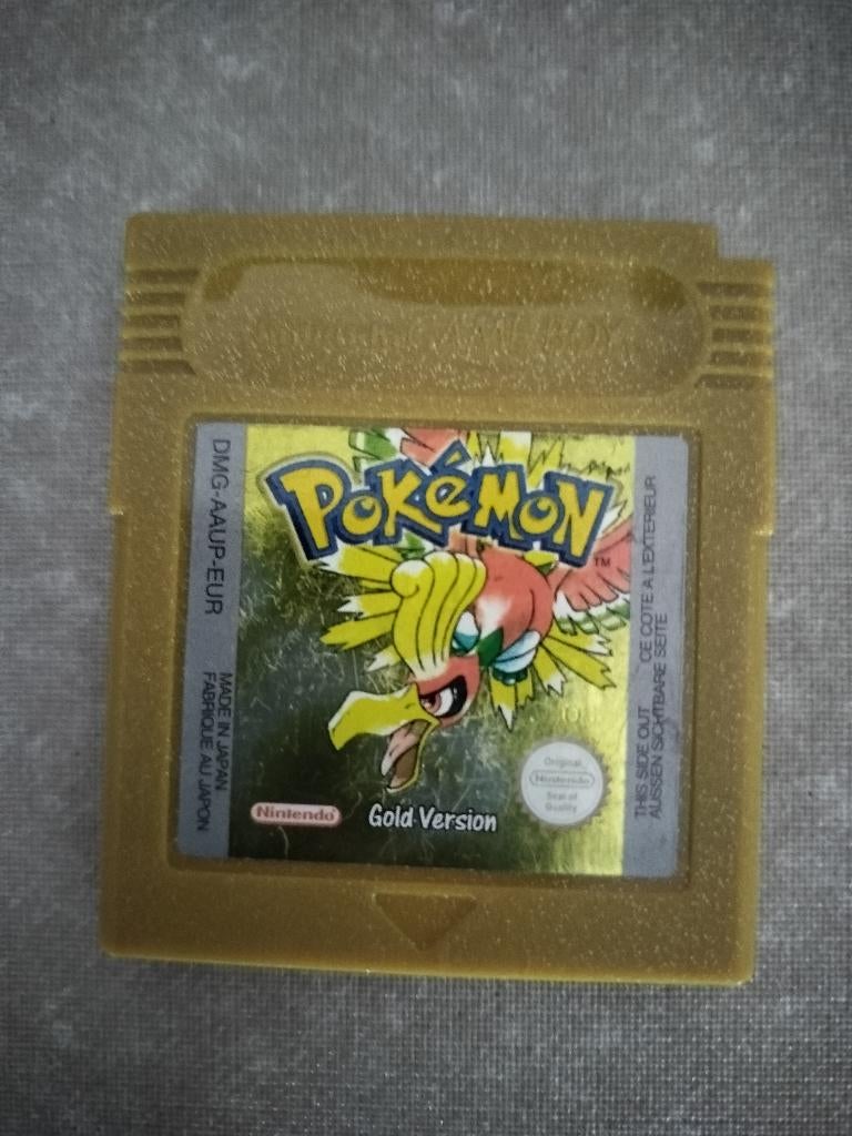 Pokemon Gold Gameboy Game, Games en Spelcomputers, 1 speler, Ophalen of Verzenden, Gebruikt