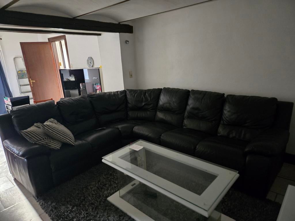Salon en cuir