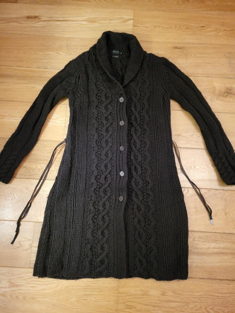 Long gilet marron Mer du Nord medium, Taille 38/40 (M), Brun, Enlèvement, Porté