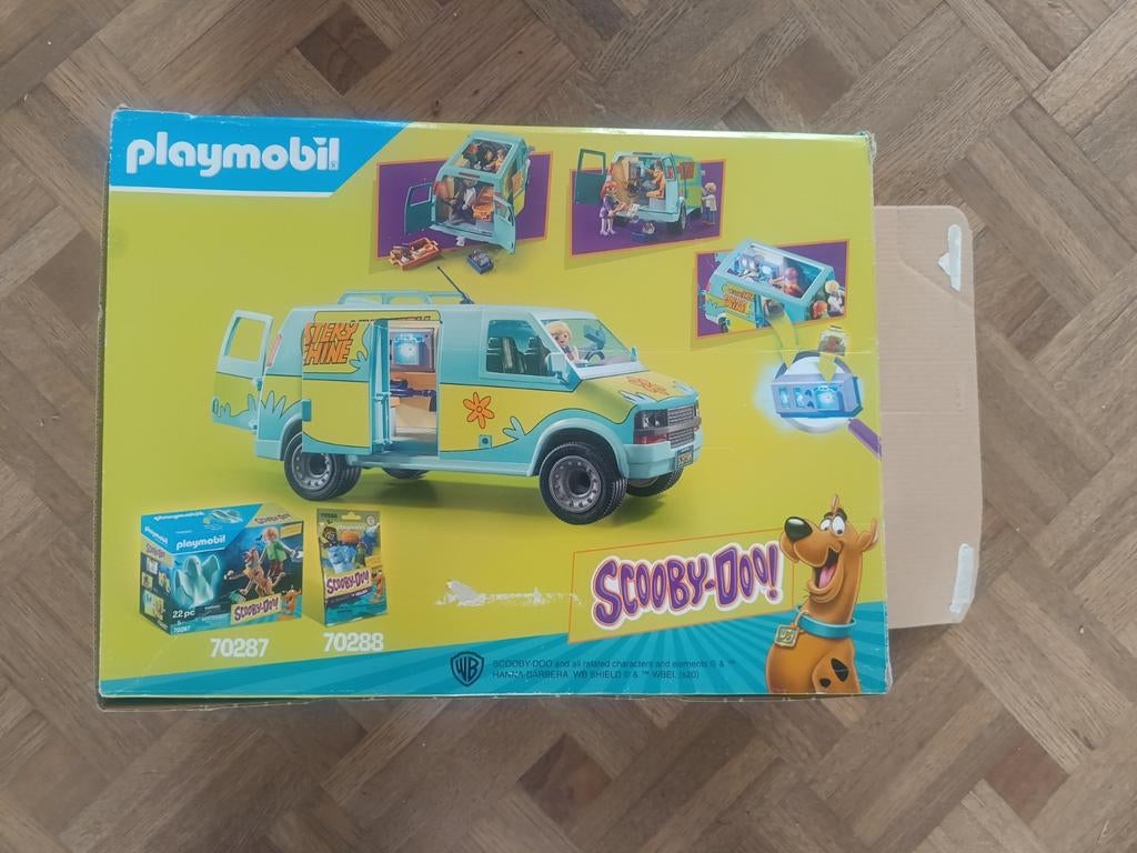 Playmobil Estafette voiture scoubidou avec accessoires, Enlèvement ou Envoi, Comme neuf