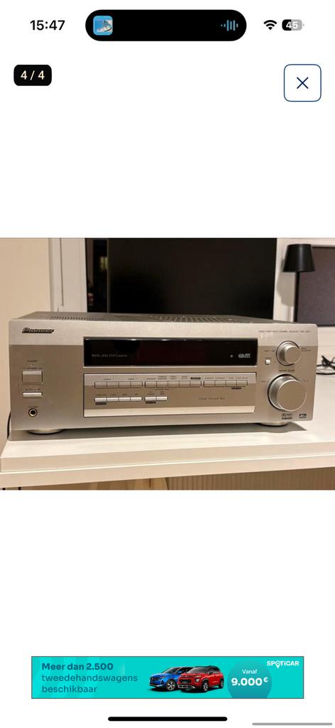 PIONEER versterker VSX-D511, Audio, Tv en Foto, Versterkers en Ontvangers, Ophalen, Gebruikt, Pioneer