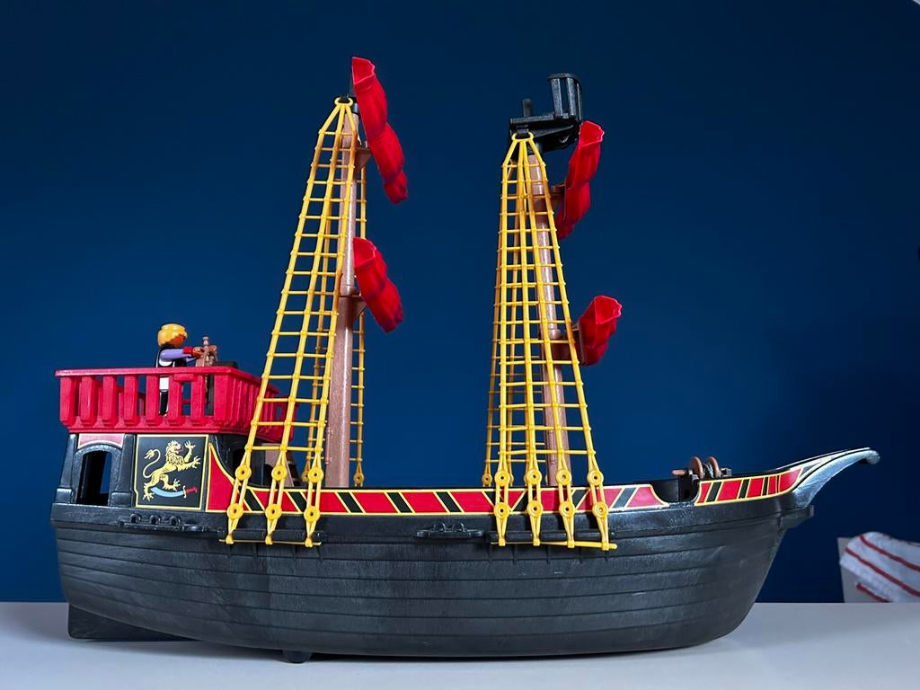 Playmobiel piratenboot, Ophalen, Zo goed als nieuw