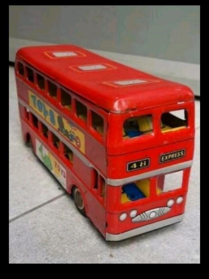 Vintage Blikken Bus Toys, Ophalen of Verzenden