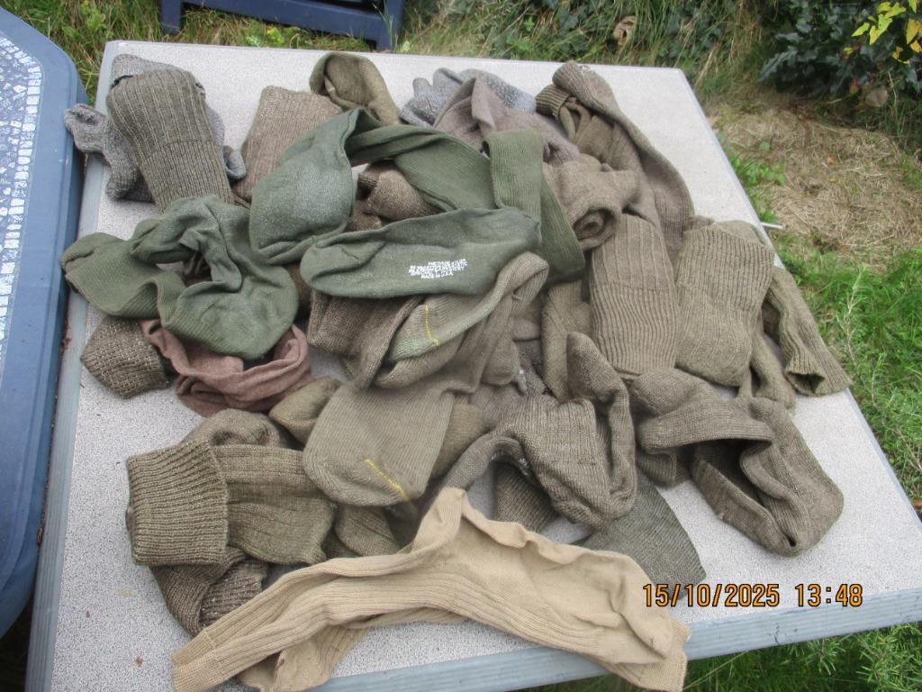 lot leger kousen, Ophalen of Verzenden, Landmacht, Kleding of Schoenen
