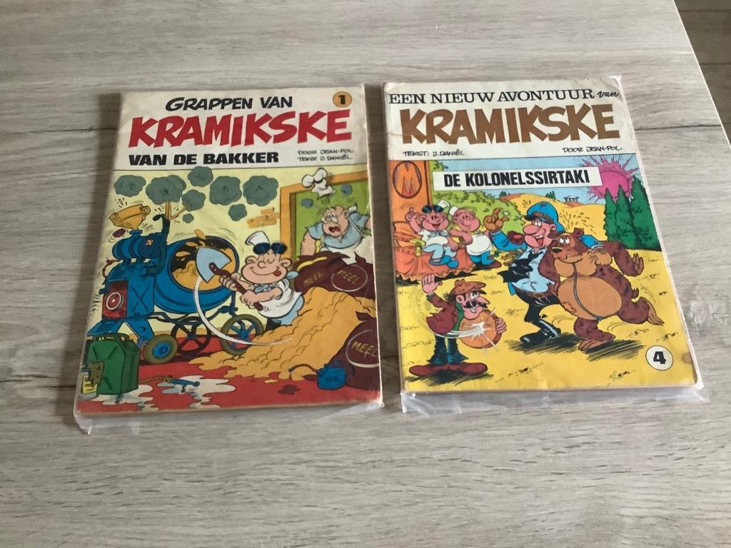 De grappen van Kramikse verschillende vintage strips, Boeken, Stripverhalen, Gelezen, Meerdere stripboeken, Ophalen of Verzenden