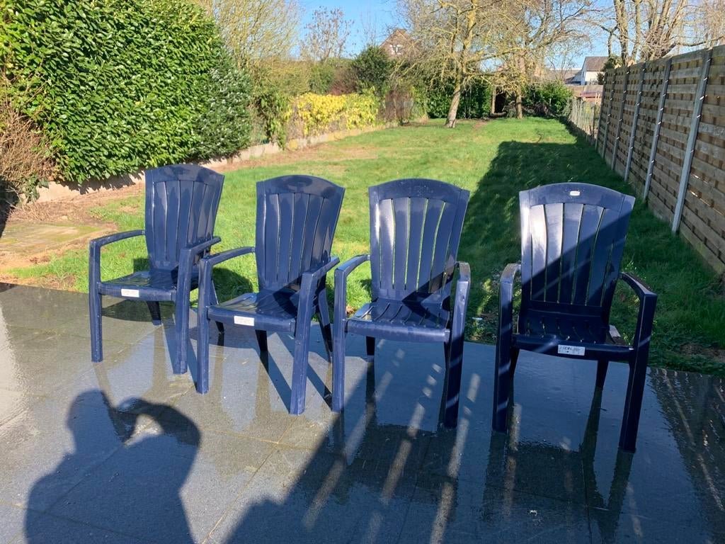 4 goede tuinstoelen Jardin Santorini, Ophalen