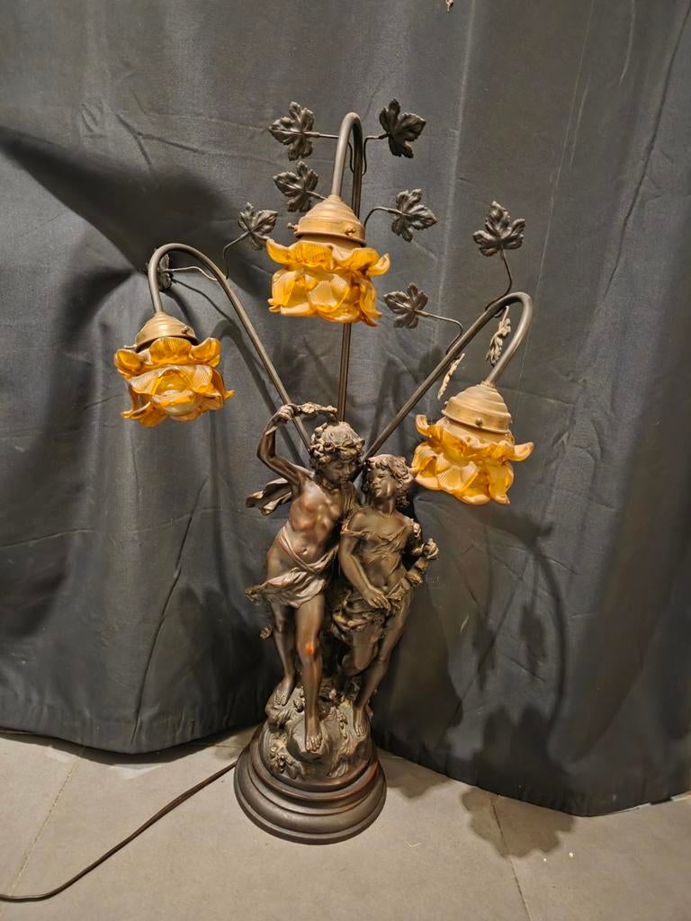 Beeld met lamp, Antiek en Kunst, Ophalen