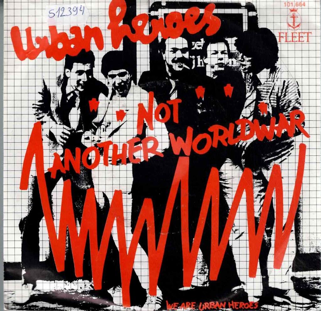Vinyl, 7"   -   Urban Heroes – Not Another World War, Ophalen of Verzenden, Overige formaten
